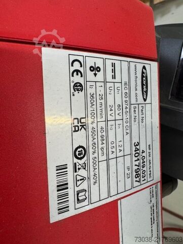 Zestaw spawalniczy FRONIUS TPS 400I