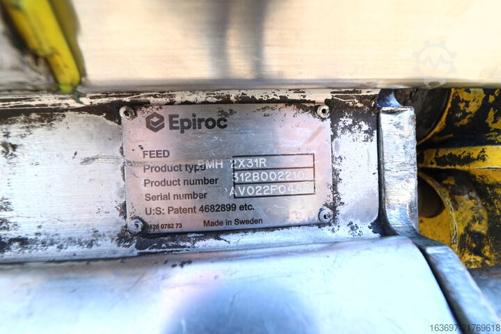 εγκατάσταση ώθησης διάτρησης Epiroc S1D