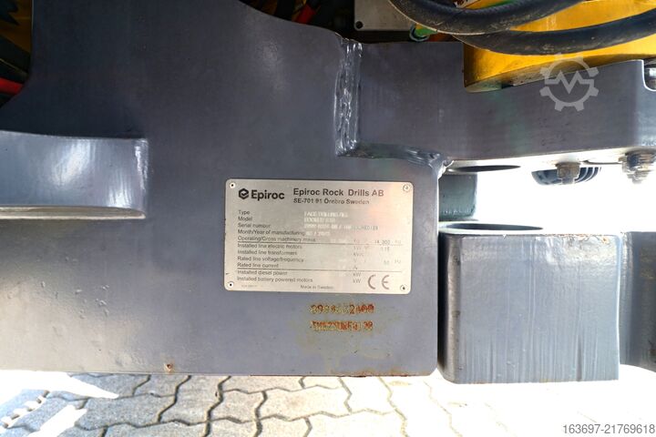 εγκατάσταση ώθησης διάτρησης Epiroc S1D