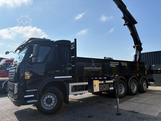 Vinç kamyonu Volvo FM 450 + HIAB 322E-6 HI DUO + REMOTE + EURO 5