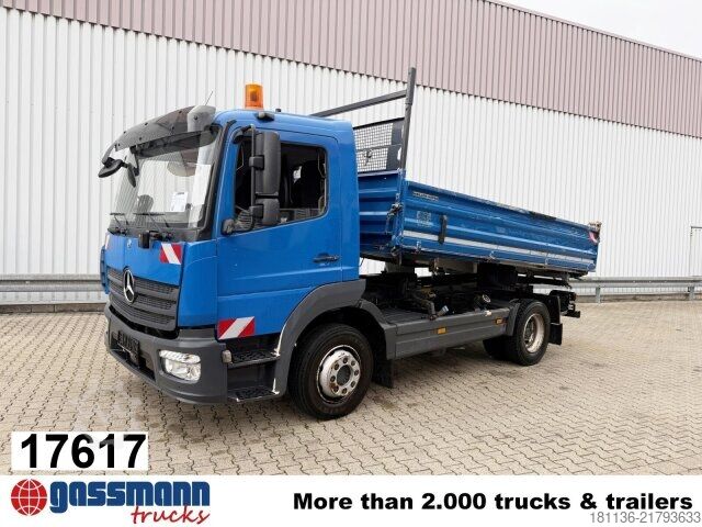 Kiepwagen Mercedes-Benz Atego 1224 K 4x2, Meiller 3-S-Kipper  2x AHK Öl