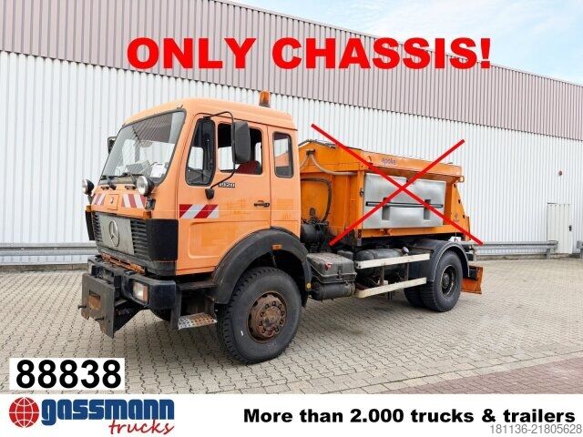 Șasiu de camion Mercedes-Benz NG 1928 A 4x4, V8-Motor, Winterdienstaustattung