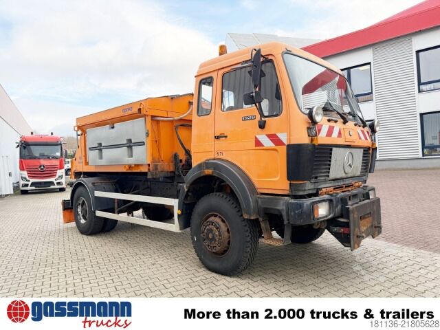 Șasiu de camion Mercedes-Benz NG 1928 A 4x4, V8-Motor, Winterdienstaustattung