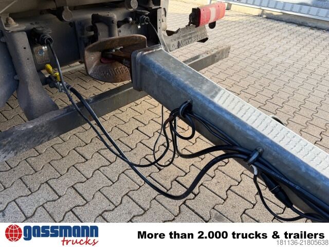 Tresidet tipvognstrailer Humbaur HTK 105020, Rampenschacht, Verzinkt