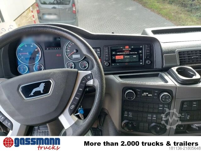 Φορτηγό με επίπεδη καρότσα MAN TGS 18.320 4x4H BL, HydroDrive, Kran Hiab X-HiPro