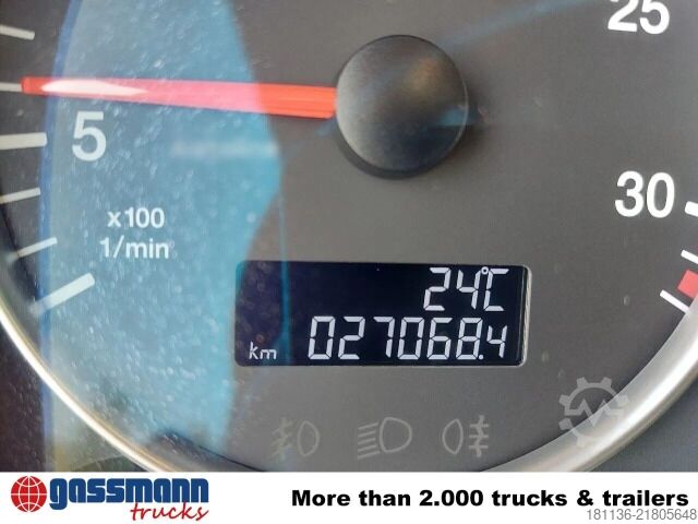 Φορτηγό με επίπεδη καρότσα MAN TGS 18.320 4x4H BL, HydroDrive, Kran Hiab X-HiPro