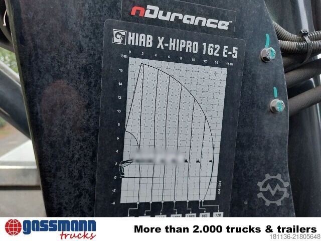 Φορτηγό με επίπεδη καρότσα MAN TGS 18.320 4x4H BL, HydroDrive, Kran Hiab X-HiPro