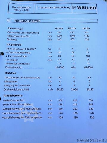  WEILER DA 210 / 3 Achsdigital "NEU"