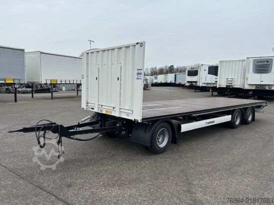 Utánfutó munkaállvánnyal KRONE JUMBO PLATEAU ANHäNGER 8.6 METER, BPW