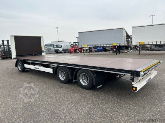 Utánfutó munkaállvánnyal KRONE JUMBO PLATEAU ANHäNGER 8.6 METER, BPW