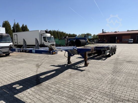 Poluprikolica za izmjenjive sanduke D-Tec D-TEC VCC-01 CONTAINERCHASSI, MITTEL-UND HECKAUSSCHUB, LIFTACHSE,
