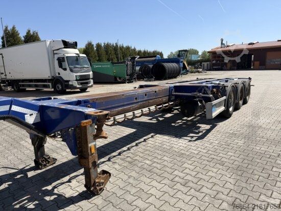 Poluprikolica za izmjenjive sanduke D-Tec D-TEC VCC-01 CONTAINERCHASSI, MITTEL-UND HECKAUSSCHUB, LIFTACHSE,