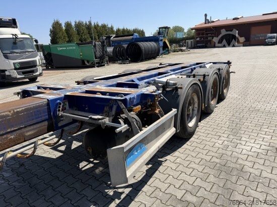 Poluprikolica za izmjenjive sanduke D-Tec D-TEC VCC-01 CONTAINERCHASSI, MITTEL-UND HECKAUSSCHUB, LIFTACHSE,