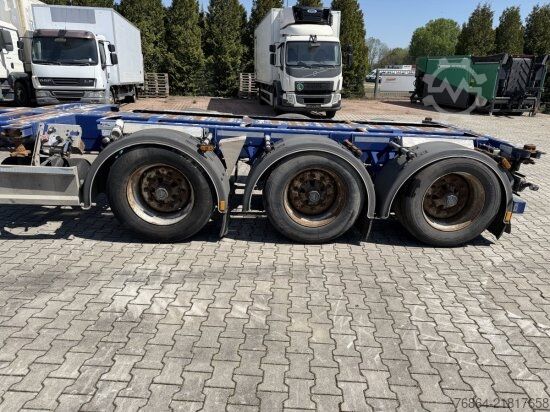 Poluprikolica za izmjenjive sanduke D-Tec D-TEC VCC-01 CONTAINERCHASSI, MITTEL-UND HECKAUSSCHUB, LIFTACHSE,