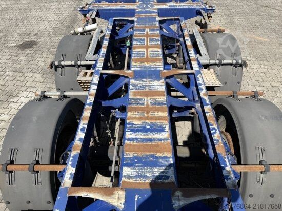 Poluprikolica za izmjenjive sanduke D-Tec D-TEC VCC-01 CONTAINERCHASSI, MITTEL-UND HECKAUSSCHUB, LIFTACHSE,