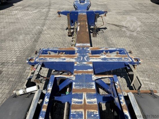 Poluprikolica za izmjenjive sanduke D-Tec D-TEC VCC-01 CONTAINERCHASSI, MITTEL-UND HECKAUSSCHUB, LIFTACHSE,