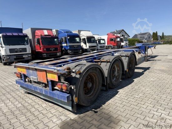 Poluprikolica za izmjenjive sanduke D-Tec D-TEC VCC-01 CONTAINERCHASSI, MITTEL-UND HECKAUSSCHUB, LIFTACHSE,