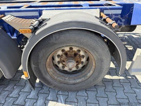 Poluprikolica za izmjenjive sanduke D-Tec D-TEC VCC-01 CONTAINERCHASSI, MITTEL-UND HECKAUSSCHUB, LIFTACHSE,