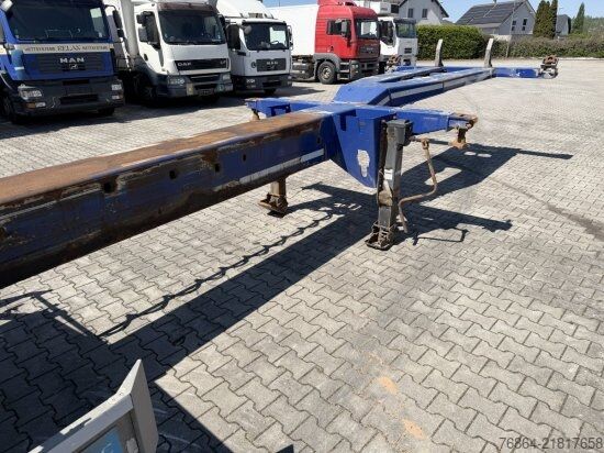 Poluprikolica za izmjenjive sanduke D-Tec D-TEC VCC-01 CONTAINERCHASSI, MITTEL-UND HECKAUSSCHUB, LIFTACHSE,