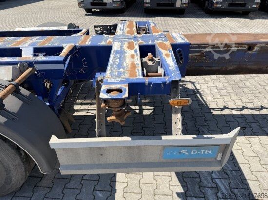 Poluprikolica za izmjenjive sanduke D-Tec D-TEC VCC-01 CONTAINERCHASSI, MITTEL-UND HECKAUSSCHUB, LIFTACHSE,