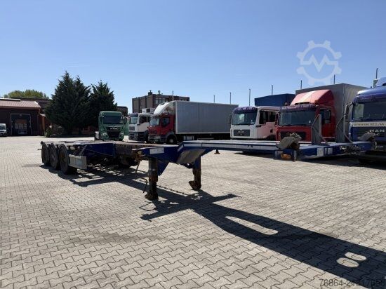 Poluprikolica za izmjenjive sanduke D-Tec D-TEC VCC-01 CONTAINERCHASSI, MITTEL-UND HECKAUSSCHUB, LIFTACHSE,