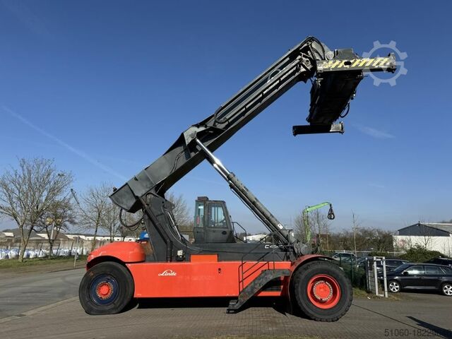 Full-container reach stacker Linde C4540TL