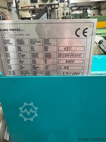 Avborrningsmaskin EURO FINTEC 420