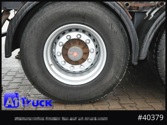 Semi-remorque benne LANGENDORF SKS-HS 24-28, Stahl, SAF