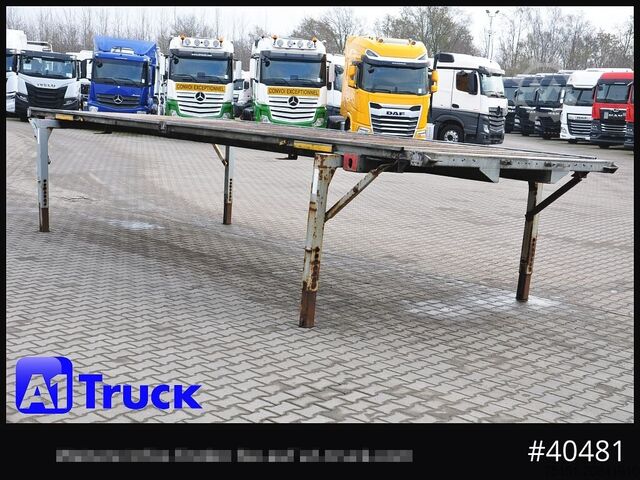 Výměnný návěs WECON WPR 745, verzinkt, Plattform, Plateau,