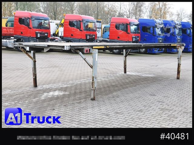 Výměnný návěs WECON WPR 745, verzinkt, Plattform, Plateau,