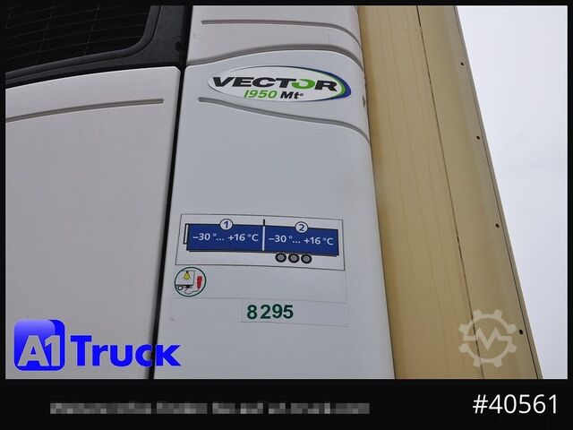 Chladírenský návěs KRONE SDR 27 Carrier 1950 Mt. Doppelstock Lift,TÜV 07/2026