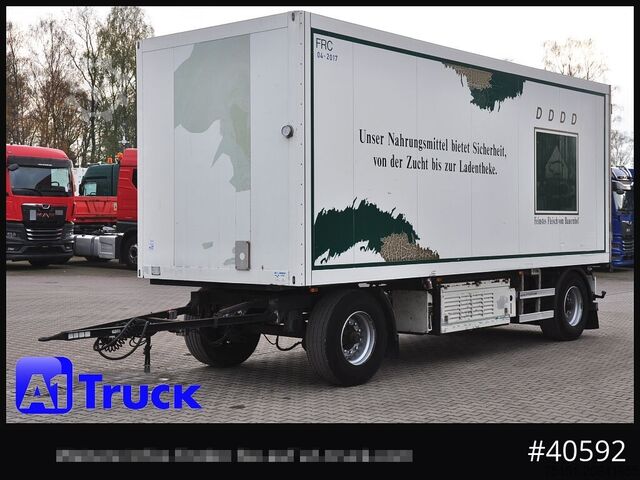 Køletrailer SCHMITZ Achwege & Tönjes, Rohrbahn, Fleisch, Schmitz Aufbau