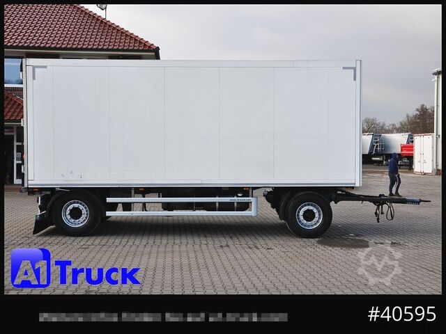 Køletrailer SCHMITZ Achwege & Tönjes, Rohrbahn, Fleisch, Schmitz Aufbau
