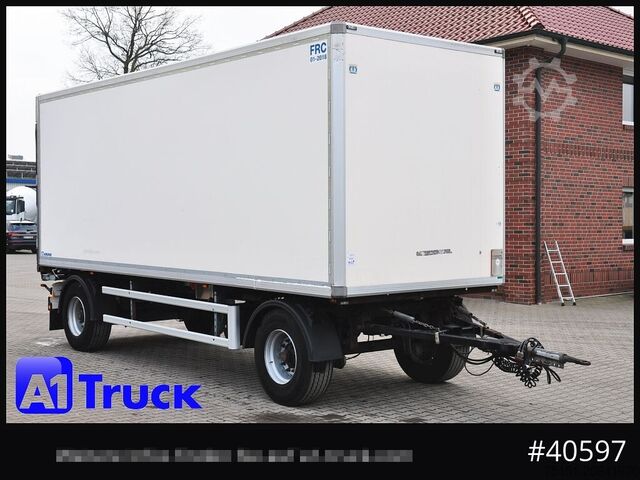 Skříňový přívěs KRONE Koffer ISO, stakr isoliert ehemaliger Kühlkoffer, Aluboden