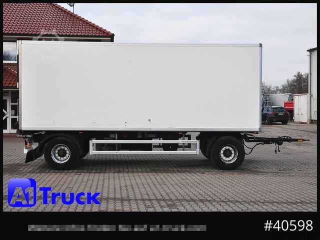 Skříňový přívěs KRONE Koffer ISO, stakr isoliert ehemaliger Kühlkoffer, Aluboden