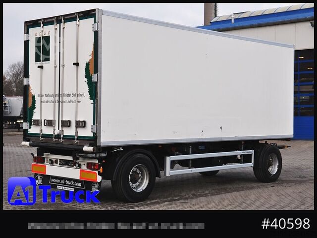 Skříňový přívěs KRONE Koffer ISO, stakr isoliert ehemaliger Kühlkoffer, Aluboden