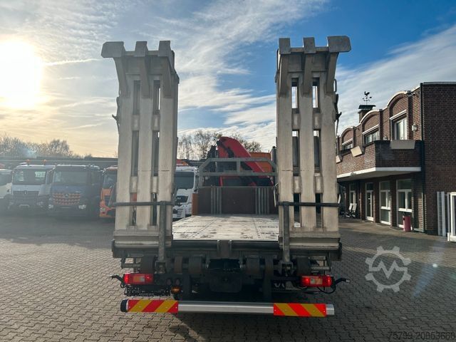 Lastbilmonteret kran VOLVO FH 510 Plattform + PK30002 TEC + Rampen