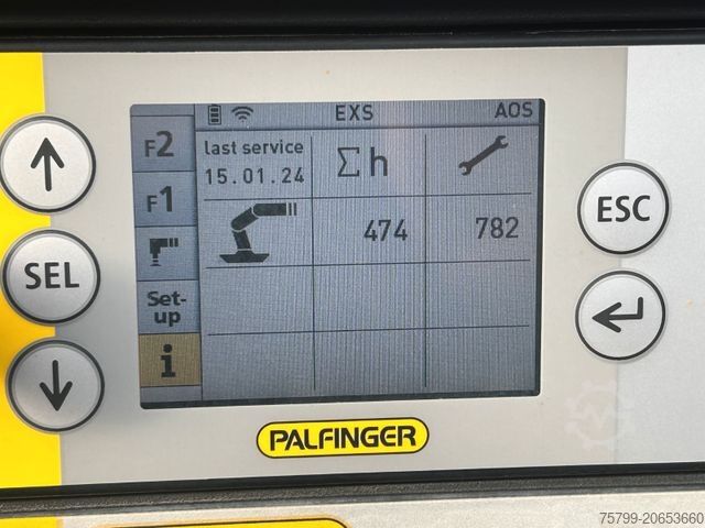 Lastbilmonteret kran VOLVO FH 510 Plattform + PK30002 TEC + Rampen