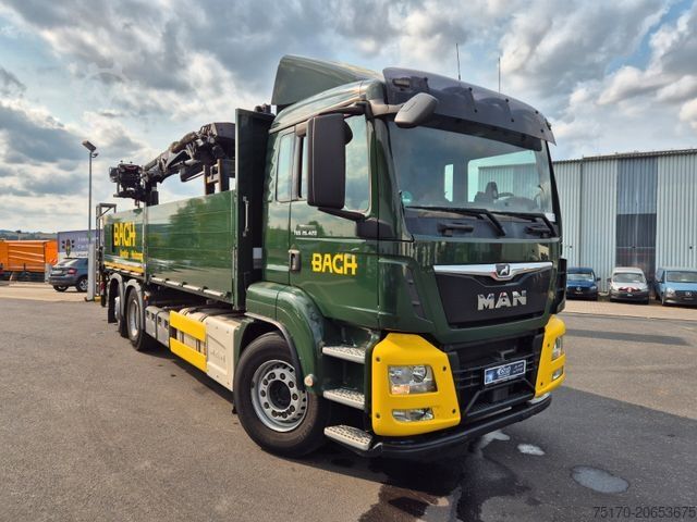 LKW mit Pritsche (offen) MAN TGS 26.420 6x2-4 LL Hiab 177K PRO 2 Stück