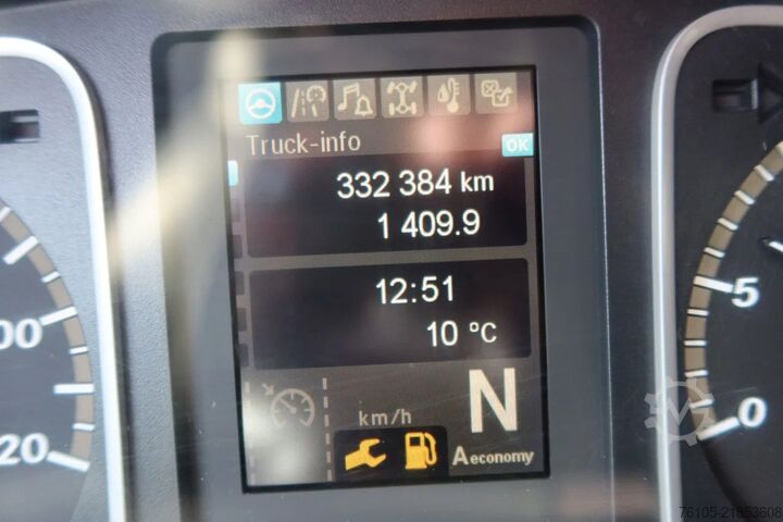 Autószállító furgon Mercedes-Benz Atego 1221 1221 L  Takel wagen 6 Persoons