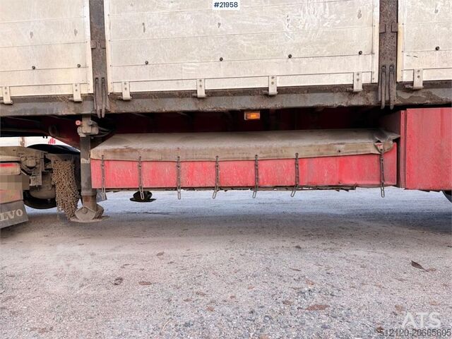 Plattform trailer Tyllis L3 3-axle flatbed semi-trailer with side boards Re