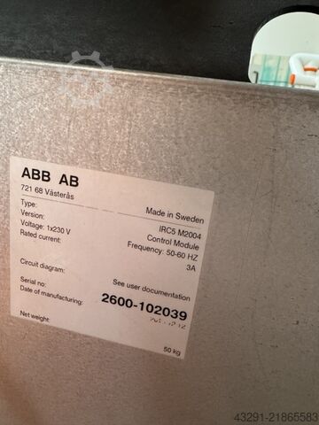 Endüstriyel robot ABB Robotics IRB 2600 12/1.85 IRC5 M2004, komplett