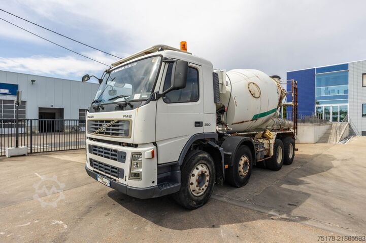 Blender VOLVO FM12 380+MANUAL+BIG AXLES+LIEBHERR