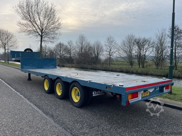 Dieplader Broshuis E-2190 Steel-Blatt-Lames / Extendable 18.5 M To...