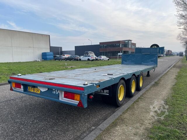 Dieplader Broshuis E-2190 Steel-Blatt-Lames / Extendable 18.5 M To...