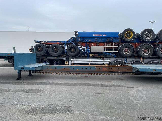 Dieplader Broshuis E-2190 Steel-Blatt-Lames / Extendable 18.5 M To...