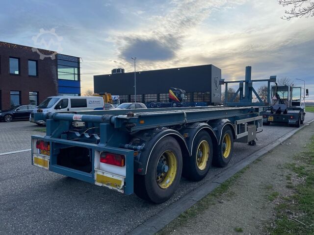Transport av containrar Renders ROC 12.27 CCE 20/30 FT Tipper-Kipper / BPW Axle...