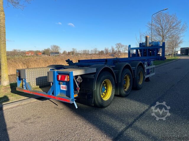 Transporte de contentores Haan C30 20 FT Tipper-Kipper / Compressor / NL Trailer