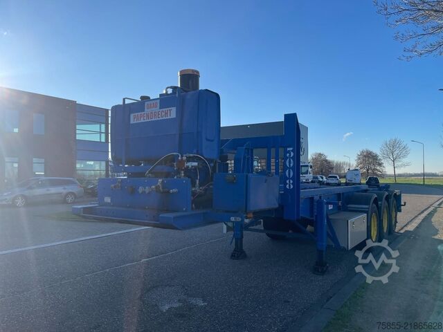 Transporte de contentores Haan C30 20 FT Tipper-Kipper / Compressor / NL Trailer
