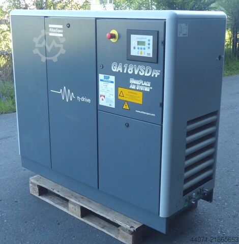 Csavarkompresszor GA18VSDF Atlas Copco GA18VSDFF